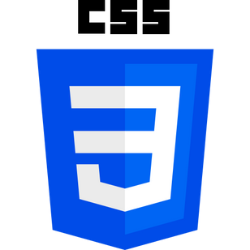 CSS3 stylesheet language logo — responsive web styling