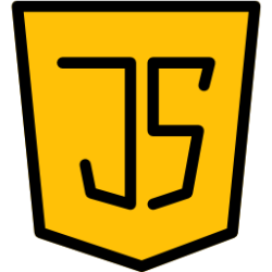 JavaScript programming language logo — interactive web development