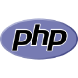 PHP backend language logo — custom WordPress and server-side development